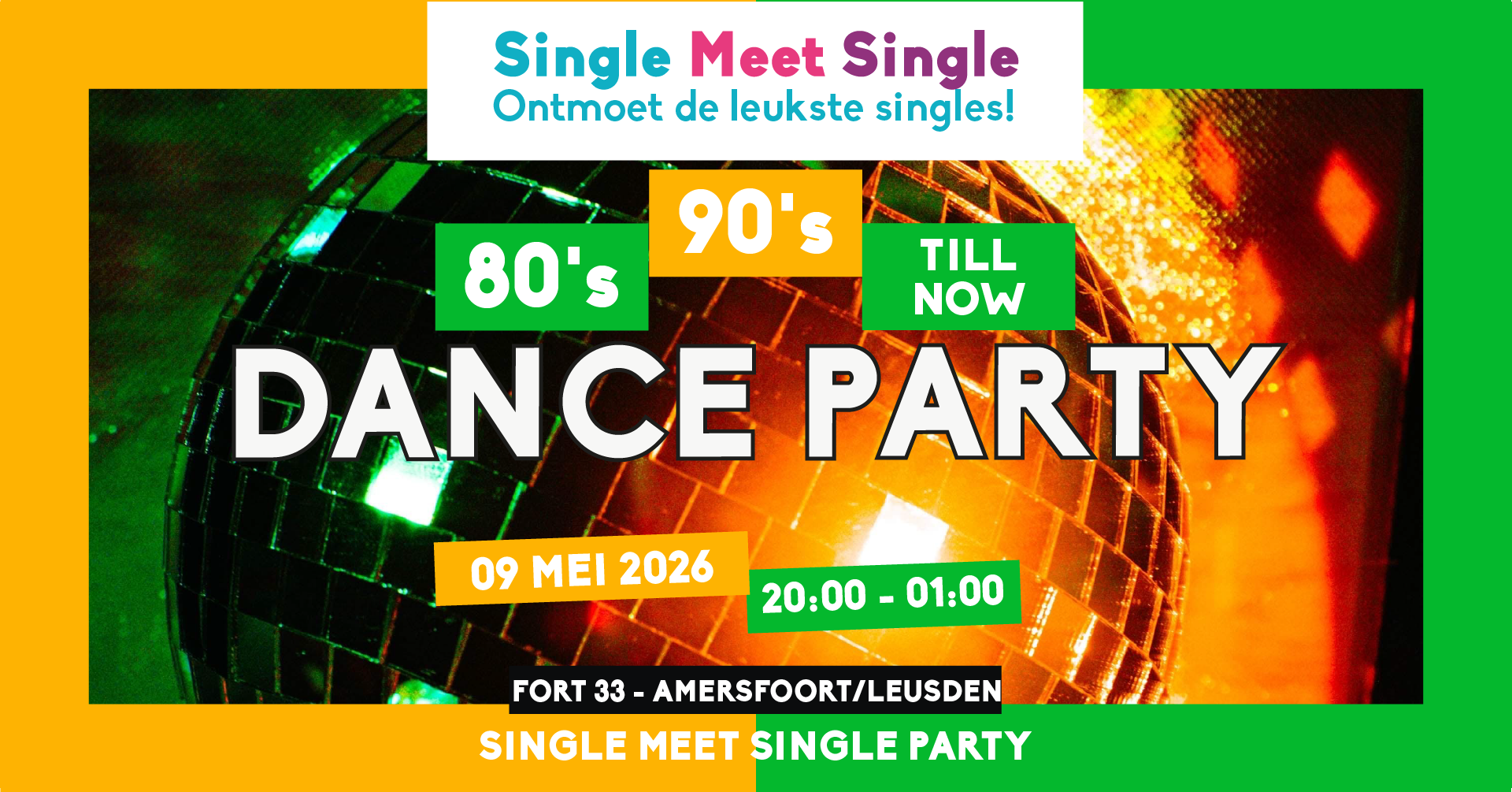 Single Meet Single Party Amersfoort/Leusden-9-5-2026